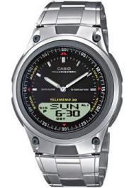 Японские наручные  мужские часы  AW-80D-1A. Коллекция Ana-Digi Casio