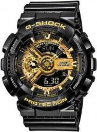 Японские наручные  мужские часы  GA-110GB-1A. Коллекция G-Shock Casio