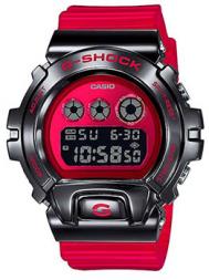Японские наручные  мужские часы  GM-6900B-4ER. Коллекция G-Shock Casio
