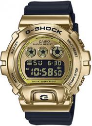 Японские наручные  мужские часы  GM-6900G-9ER. Коллекция G-Shock Casio