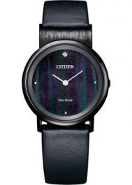 Японские наручные  женские часы  EG7095-13E. Коллекция Eco-Drive Citizen