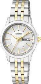 Японские наручные  женские часы  EQ0608-55AE. Коллекция Basic Citizen