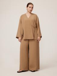 Брюки из модала с эффектом крэш 4XL(56) Lalis