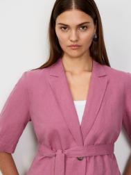Жакет малиновый со льном 4XL(56) Lalis