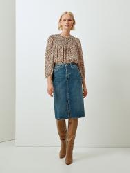 Юбка длинная джинсовая XL(50) Elis