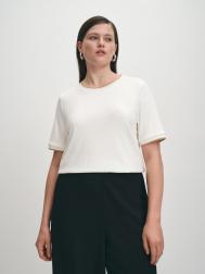 Трикотажная блуза из вискозы с подвязами 4XL(56) Lalis