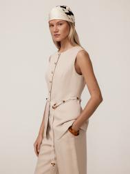 Жилет button up vest изо льна и тенселя XL(50) Elis
