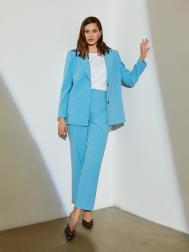 Брюки голубые со стрелками 4XL(56) Lalis