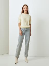 Джинсы с высокой посадкой mom fit M(46) Elis