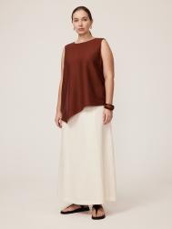 Длинная юбка с рельефными швами 4XL(56) Lalis