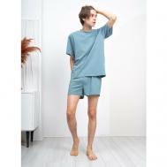 Пижама , размер 3XL, бирюзовый Нonza