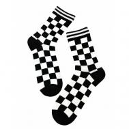 Носки , размер Универсальный, черный, белый Country Socks