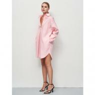 Платье , размер 42-48, розовый MirrorStore