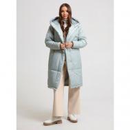 куртка  , демисезон/зима, силуэт свободный, водонепроницаемая, влагоотводящая, ветрозащитная, стеганая, утепленная, размер 44, бирюзовый ZakRaf