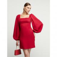 Платье-футляр , прилегающее, мини, размер S, красный Vittoria Vicci