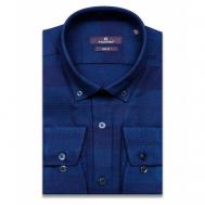 Рубашка , размер XXL (45-46 cm.), синий Poggino