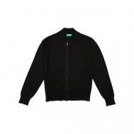 Джемпер , размер XL, черный United Colors of Benetton