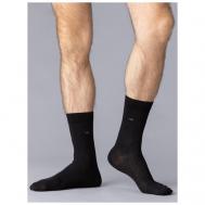 Мужские носки , классические, размер 45-47, зеленый OMSA