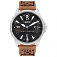 Наручные часы  AV-4063-01, черный, серебряный AVI-8