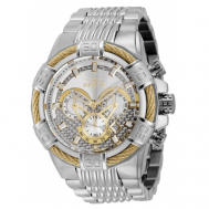 Наручные часы  Часы мужские кварцевые  Bolt 38952, серебряный INVICTA