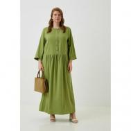 Платье , размер 54, зеленый CLEO