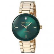 Наручные часы  Diamond Dial 1362GNGB, золотой, зеленый Anne Klein