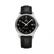 Наручные часы  SM30200.24, черный, серебряный Swiss Military by Chrono