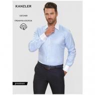 Рубашка , размер 39, голубой Kanzler