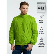куртка , демисезон/лето, размер XXL, зеленый Sol's