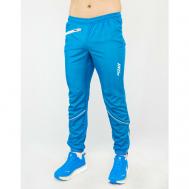 Футбольные брюки , карманы, размер 54, голубой RAY