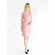 Платье повседневное, полуприлегающее, мини, размер 44, розовый LUCKY DAY