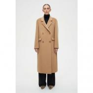 Пальто  , размер XS, горчичный, коричневый Prav.da