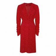Платье , вискоза, повседневное, размер M, красный L2 Atelier