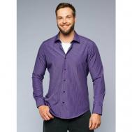 Рубашка , размер M, фиолетовый BAWER