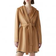 Пальто  , размер 46, коричневый Pennyblack