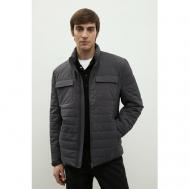 куртка  демисезонная, силуэт прямой, водонепроницаемая, подкладка, размер 2XL, серый Finn Flare