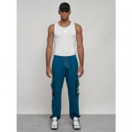 брюки , размер 50, синий MTFORCE