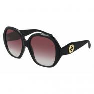 Солнцезащитные очки  GG0796S 002, черный Gucci