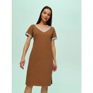 Платье , размер 42/164, коричневый Zavi