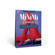 Колготки   Multifibra Colors, 70 den, с ластовицей, размер 3, бордовый MINIMI