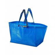 Сумка-баул , 55х37х35 см, синий IKEA