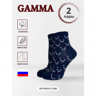 Носки , 2 пары, размер 23-25(36-40), серый Gamma