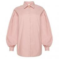 Рубашка  , размер 42, розовый MINAKU