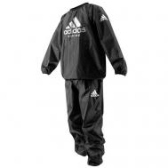 adiSS01B Костюм для сгонки веса Sauna Suit Boxing черный -  - Черный - L Adidas