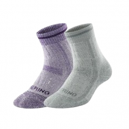 Женские носки , размер S, фиолетовый, серый Kailas