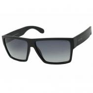 Солнцезащитные очки , вайфареры, градиентные, поляризационные, для мужчин, черный Ventoe
