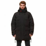 куртка  зимняя, размер 54, черный BASK