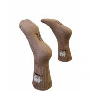 Носки  унисекс , 1 пара, классические, размер 37-39, коричневый TOD OIMS