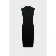 Платье , прилегающее, миди, размер 42, черный Thom Krom