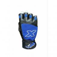 Перчатки , размер XS, синий Gfx